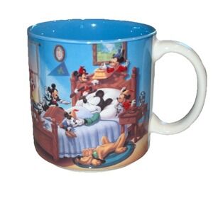 Vintage Retired Coffee Cup Mug Disney Mickey Mouse! Through The Years‎ 12 oz